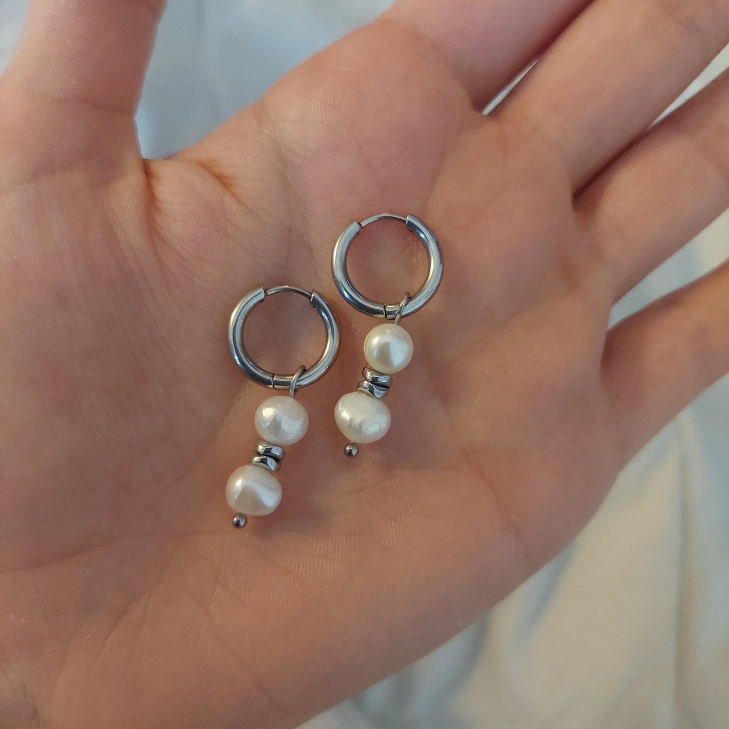 Boucles d'oreilles - Suzy argentées