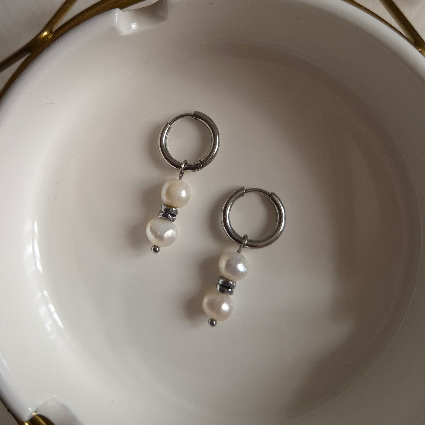 Boucles d'oreilles - Suzy argentées