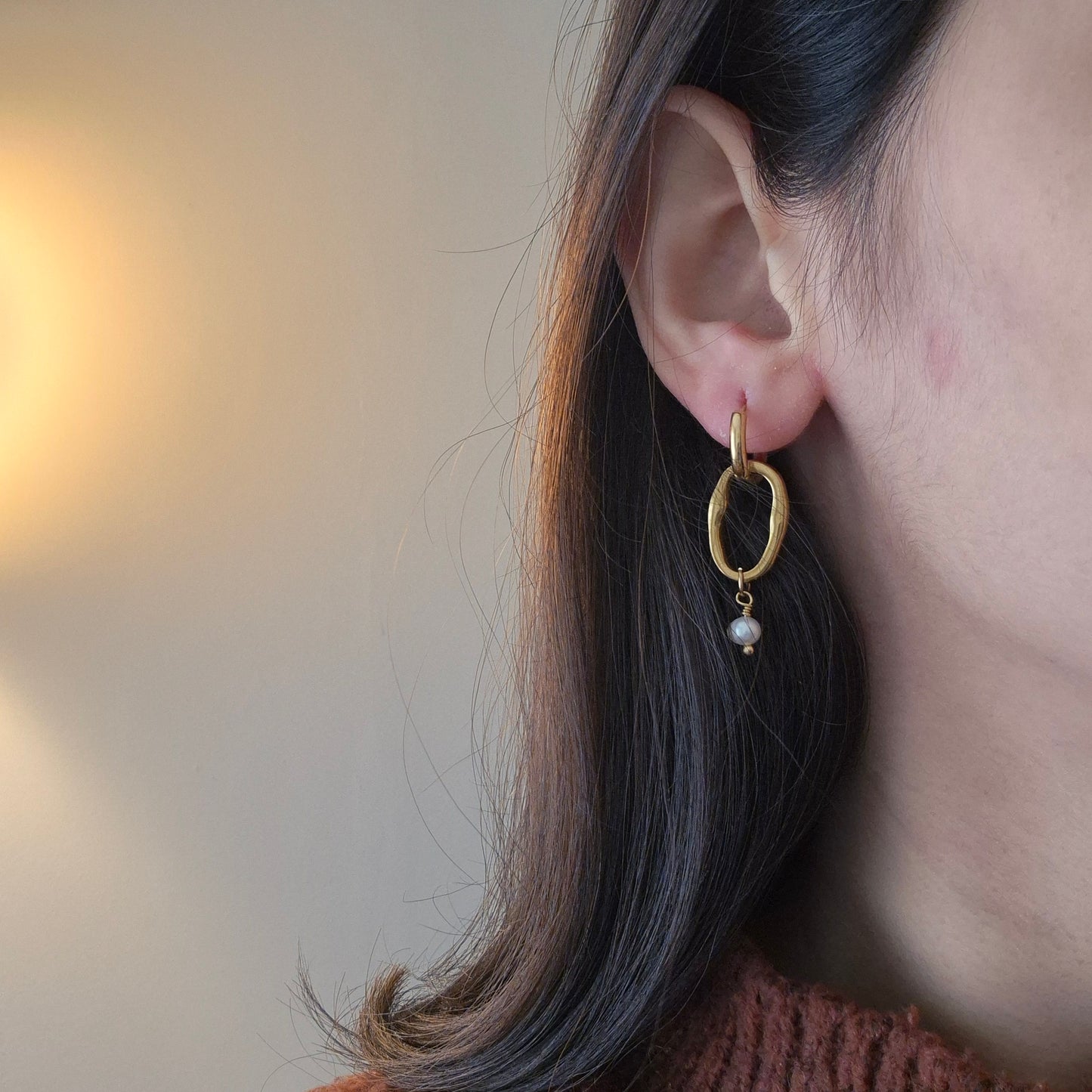 Boucles d'oreilles - Iris