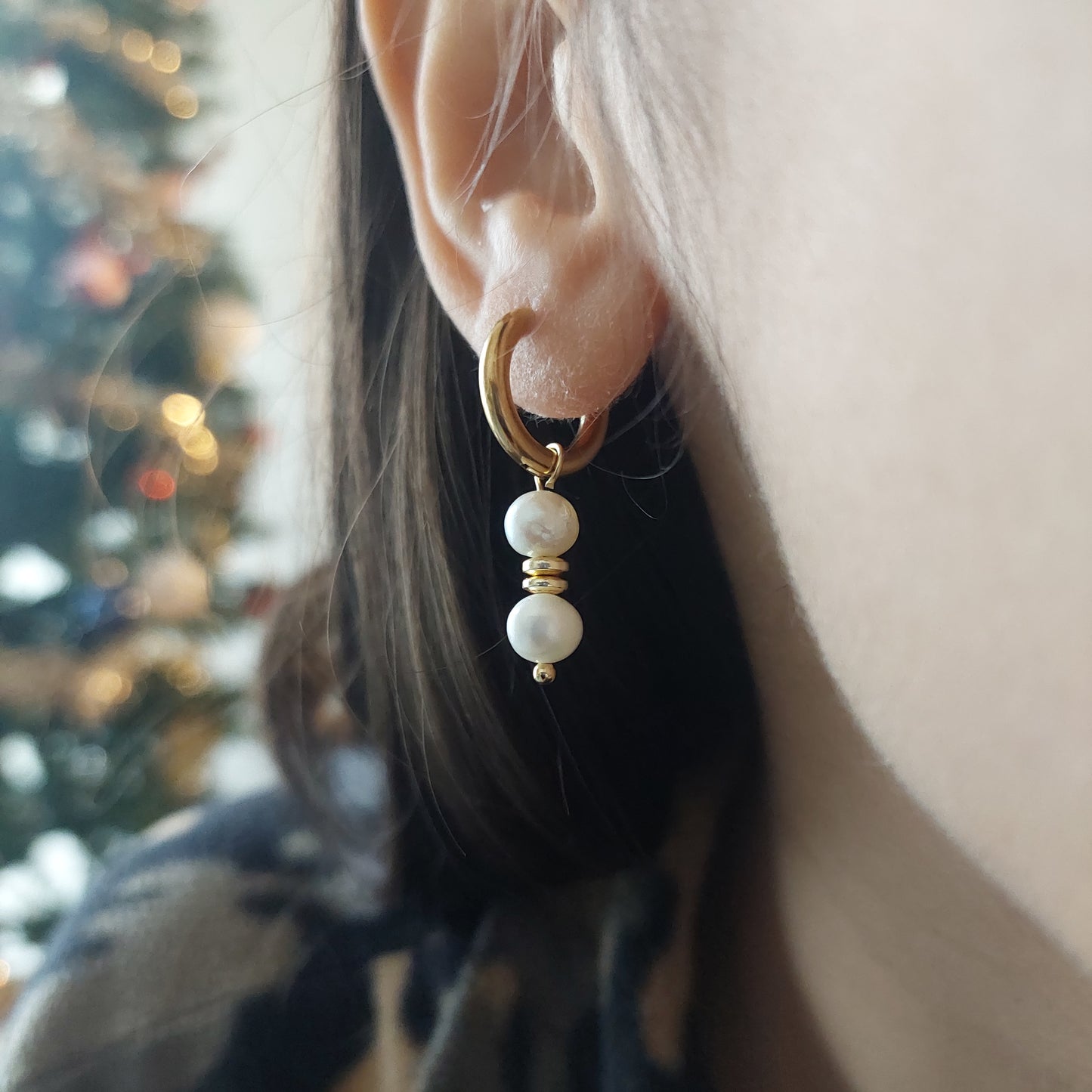 Boucles d'oreilles - Suzy dorées