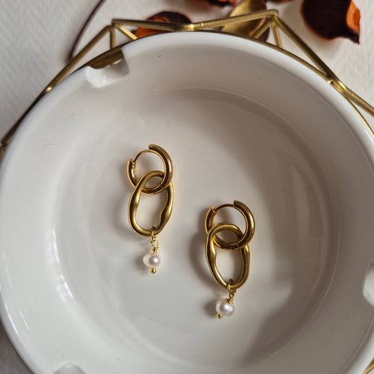 Boucles d'oreilles - Iris