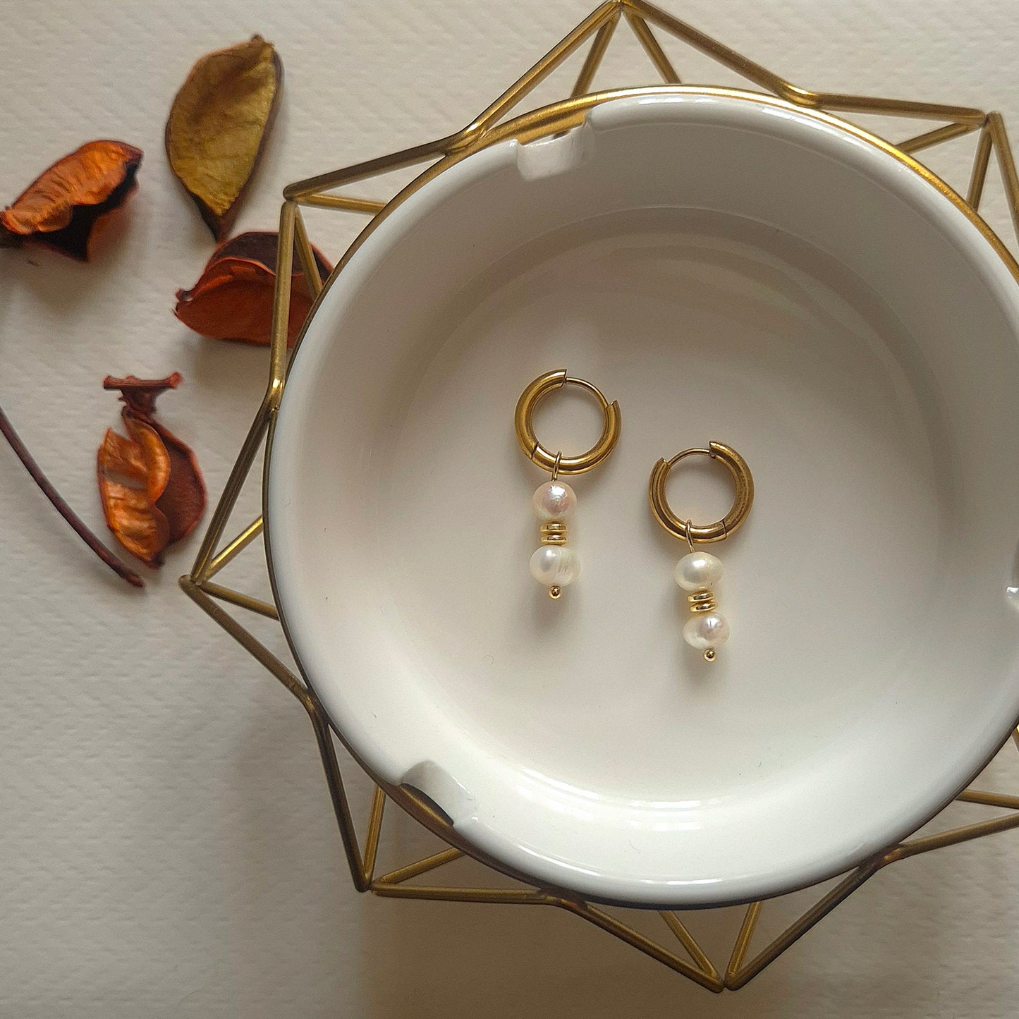 Boucles d'oreilles - Suzy dorées