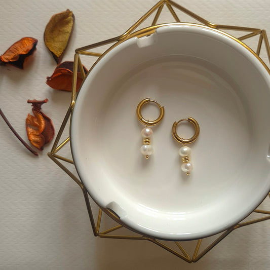 Boucles d'oreilles - Suzy dorées