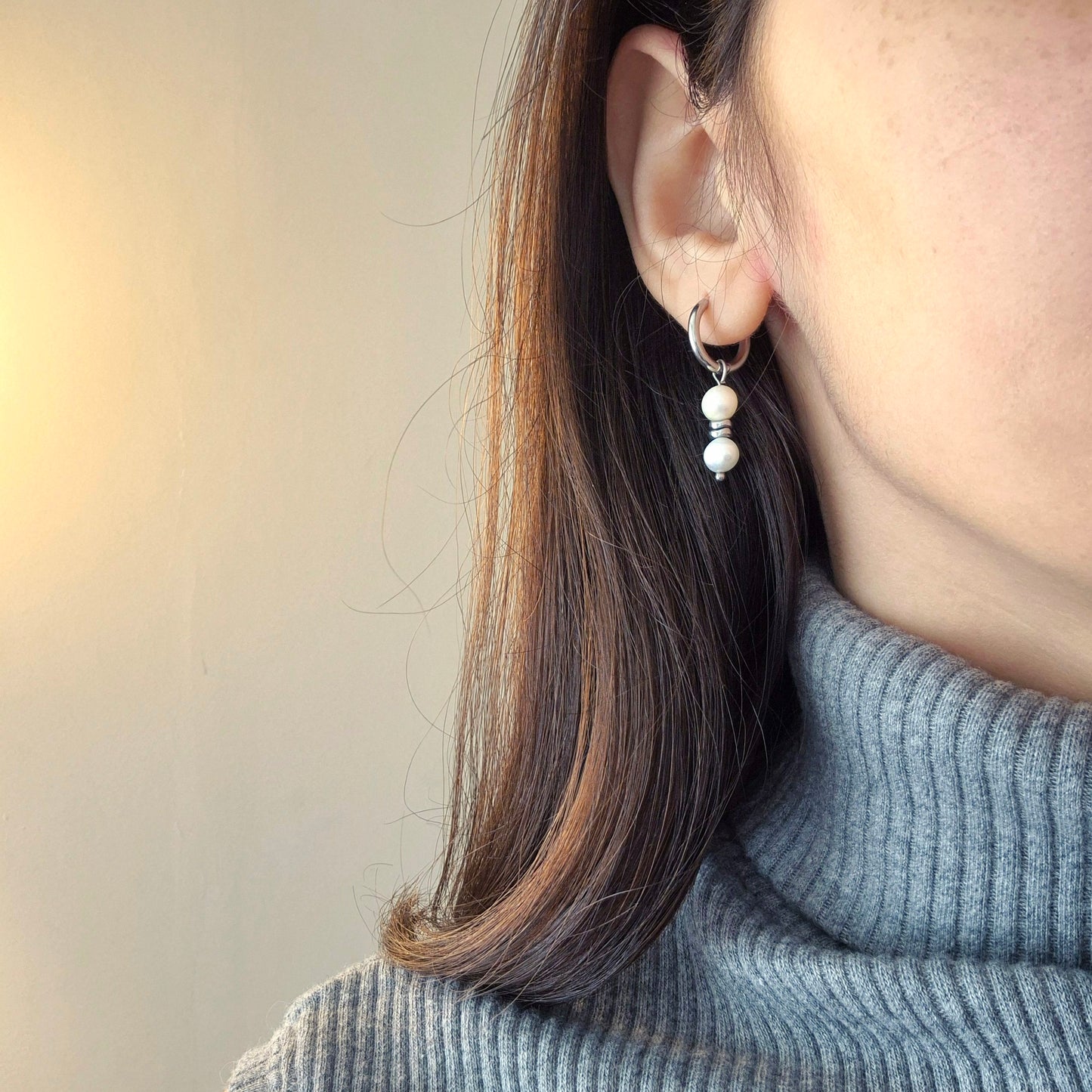 Boucles d'oreilles - Suzy argentées