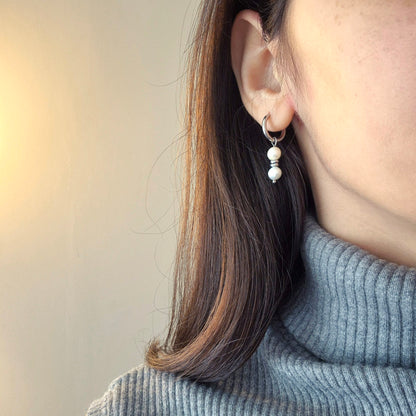 Boucles d'oreilles - Suzy argentées
